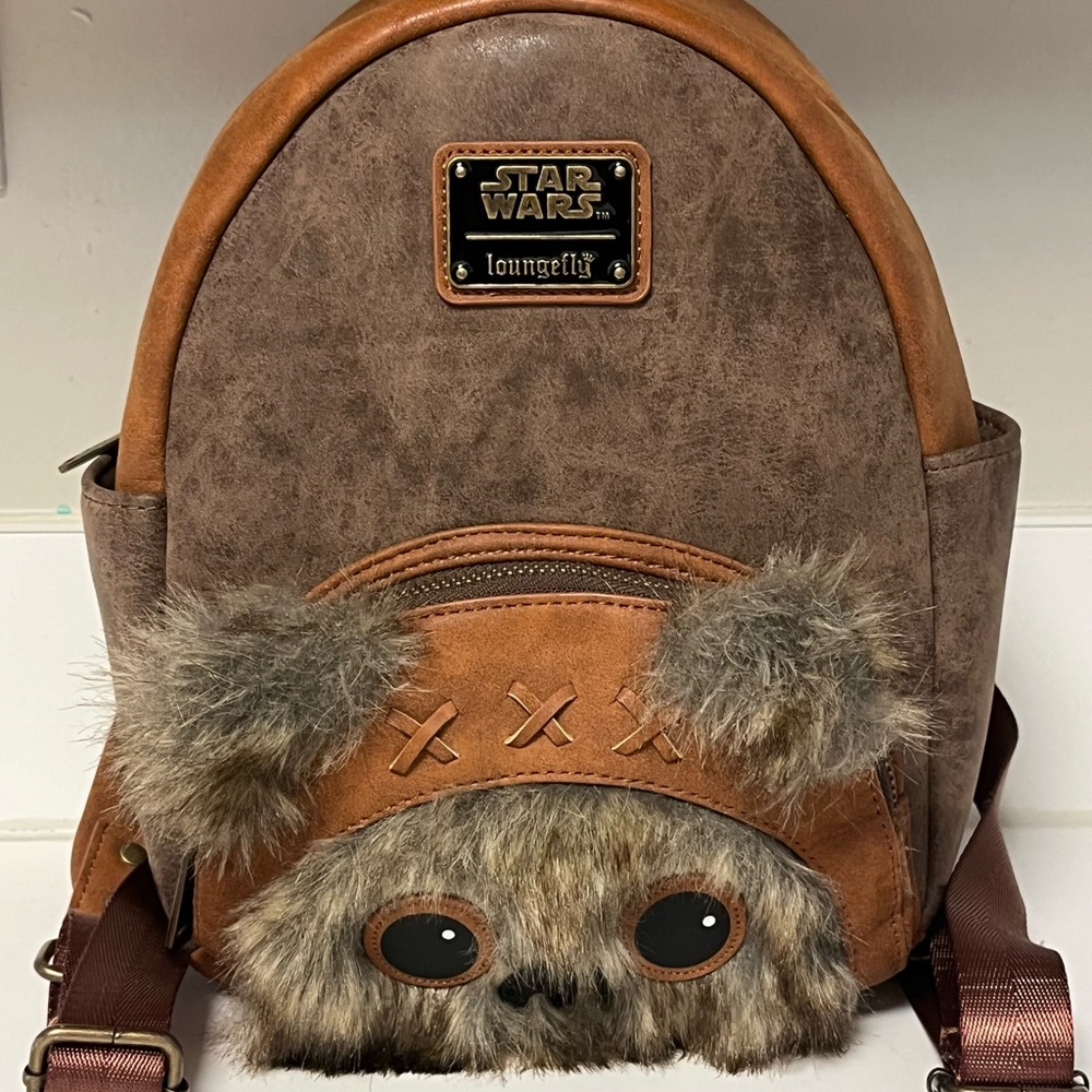 Loungefly Star Wars Wicket W. Warrick the Ewok Mini Backpack